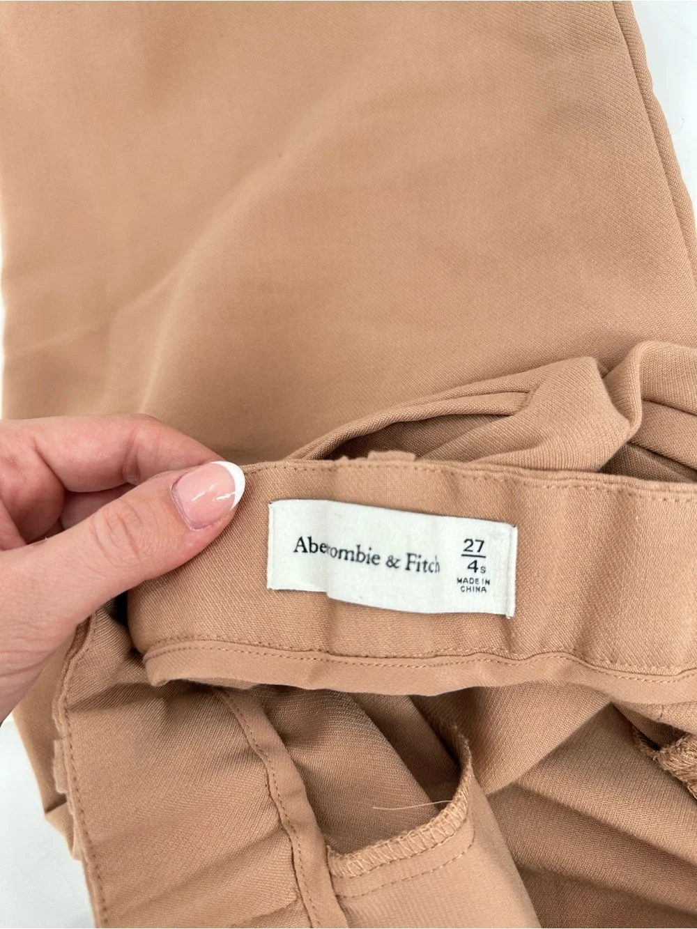 Abercrombie and Fitch Sloane High Rise Tailored Wide Leg Pants Size 27/4
